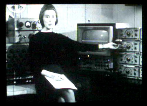 Delia Derbyshire explaining waveforms