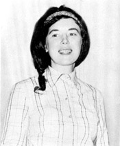Delia Derbyshire in pink