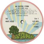 An Electric Storm label